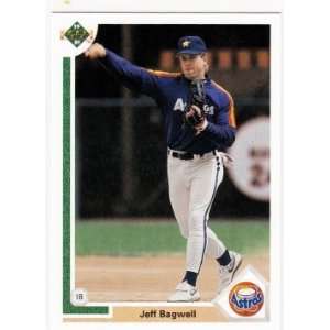  Jeff Bagwell Houston Astros 1991 Upper Deck #755 Rookie 