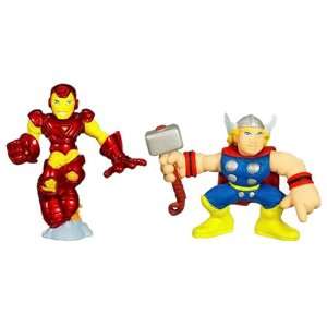  Marvel Super Hero Squad ? Iron Man and Thor Toys & Games