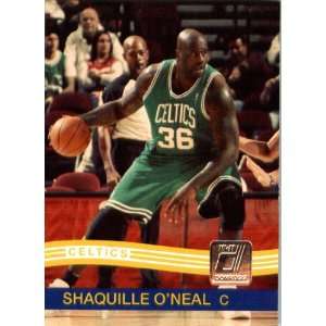  2010 / 2011 Donruss # 3 Shaquille ONeal Boston Celtics NBA Trading 