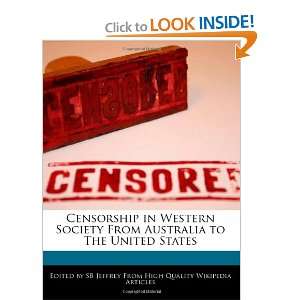  Censorship in Western Society From Australia to The United 