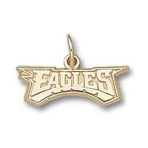  Philadelphia Eagles Solid 14K Gold Eagles Logo 1/4 