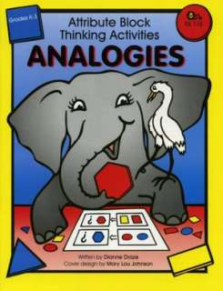 Attribute Block   Analogies Thinking Activities