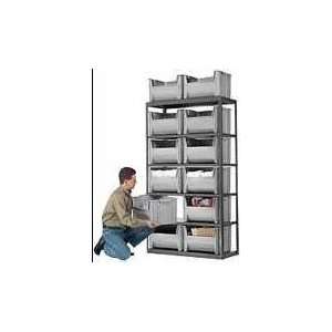  Stak N Store System (18“ x36“ x79“ ), 6 Shelves with 