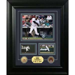 Ichiro 24KT Gold & Infield Dirt Coin Marquee Photo Mint  