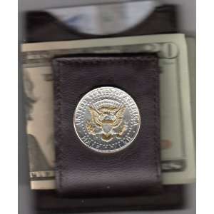   Money Clip   Kennedy Half (Reverse Gold & Silver Eagle) (1970  Date