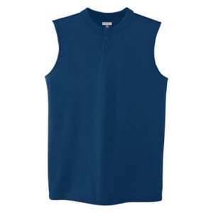  Custom Augusta Wicking Sleeveless Two Button Front Jersey 
