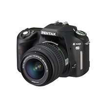 Pentax K100D Digital SLR Camera with PENTAX DA 18 55mm lens
