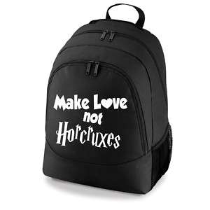Make Love not Horcruxes Bag Backpack Harry Potter  