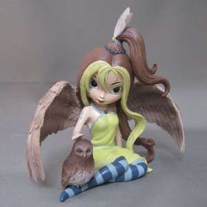 The Bradford Exchange Jasmine Becket Griffith Hoot Fairy   Call Of The 