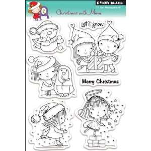    Penny Black Clear Stamps, Christmas With Mimi