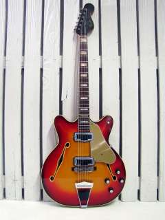 VINTAGE 1967 FENDER CORONADO II ELECTRIC GUITAR  