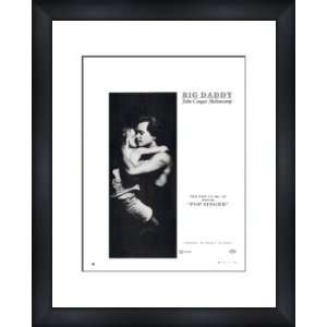 JOHN MELLENCAMP Big Daddy   Custom Framed Original Ad   Framed Music 