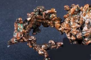 Native Copper Crystallized, Quincy Mine, Michigan  