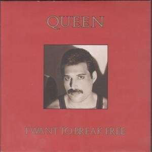   WANT TO BREAK FREE 7 INCH (7 VINYL 45) UK EMI 1984 QUEEN Music