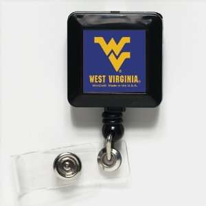   West Virginia Mountaineers Retractable Ticket Badge Holder Office