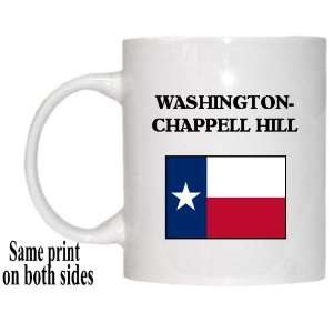   State Flag   WASHINGTON CHAPPELL HILL, Texas (TX) Mug 