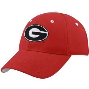  Georgia Bulldogs Red College Replica Logo Hat Sports 