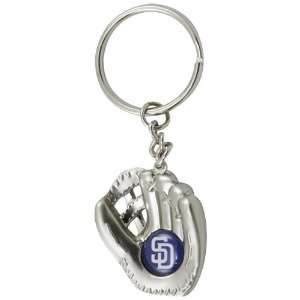  MLB San Diego Padres Baseball Glove Keychain Sports 