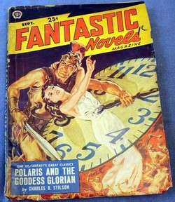 FANTASTIC NOVELS 40s 50s Sci Fi Pulp Magazine Lot Merritt  