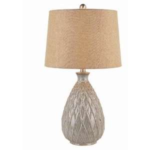  Trans Globe RTL 8711 Netted Table Lamp, Silver