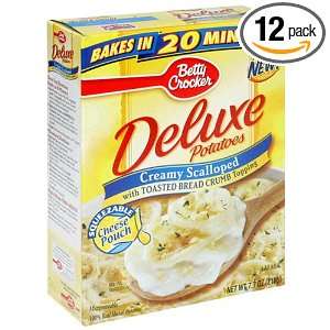   Crocker Deluxe Creamy Scalloped Potatoes, 7.7 Ounce Boxes (Pack of 12