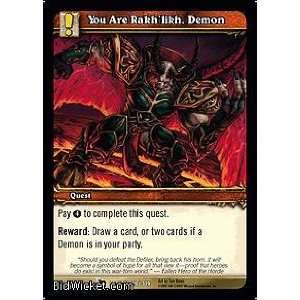   the Legion   You Are Rakhlikh, Demon #319 Mint English) Toys & Games