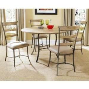  Hillsdale Charleston Round Table and Ladder Dining Set of 
