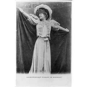  Sarah Bernhardt, 1844 1923, In Cyrano de Bergerac