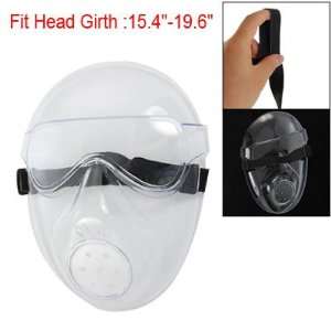   Adjustable Band Plastic Full Face Mask Goggles