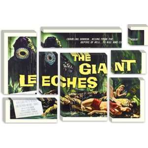 Attack of the Giant Leeches Vintage Horror Movie Poster Giclee Canvas 