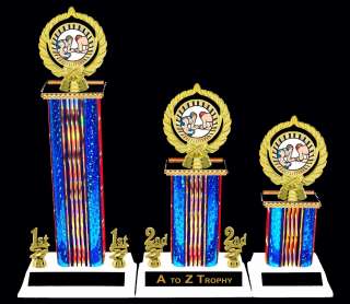   TOURNAMENT TROPHIES 1st 2nd 3rd PLACE TEAM SPORTS TROPHY AWARDS  