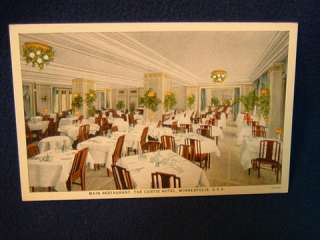 Main restaurant. Curtis Hotel. Minneapolis, Minnesota. 1940 ca 