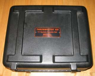 Industrial Tech THROWMASTER 409 T 1 System Transfer Set  