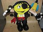 yellow m m plush  