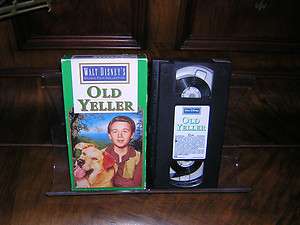 Walt Disneys Studio Film Collection Old Yeller VHS FREE 1ST CLASS 