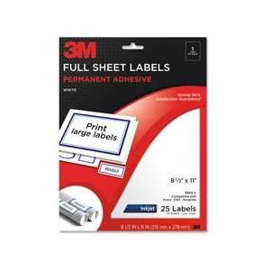  Office Supply Div. Products   Full Sheet Labels, Inkjet Paper 