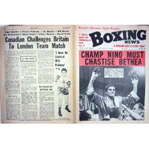  BOXING 1970 BENVENUTI BETHEA PADUANO WALTHAM FAMECHON 