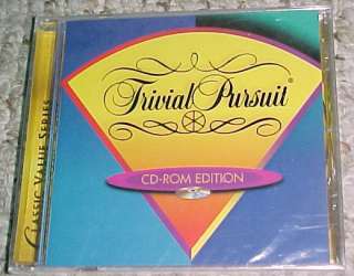 NEW Trivial Pursuit Cd Rom Edition Trivia PC Game  