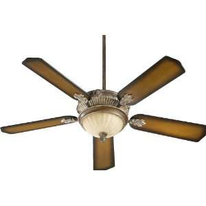   Mystic Silver Ceiling Fan with Light Kit 48525 958