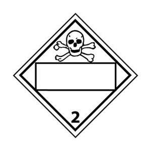 DL50ALV   DOT Shipping Label, Miscellaneous Dangerous Goods 9, 4 x 4 