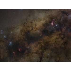  The Galactic Center of the Milky Way Galaxy Premium Poster 