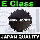 Black AMG Mercedes Benz E Class Steering Wheel Emblem Horn Badge W212 