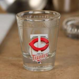 Minnesota Twins 2oz. High Definition Design Shot Glass  