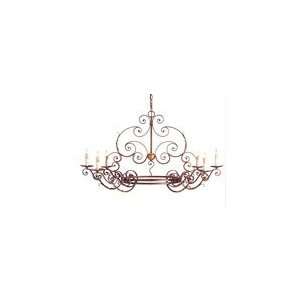    Argosy Oval Chandelier by Currey & Co. 9855