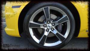 Camaro 2010 2011 Wheel Inserts Accent Decal Vinyl 20  