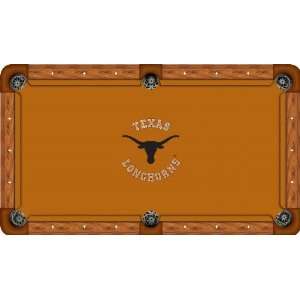  University of Texas Pool Table Felt   Professional 9ft   Texas 