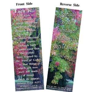  Faith Is   Hebrews 11   Bookmark   Package of 25 Office 