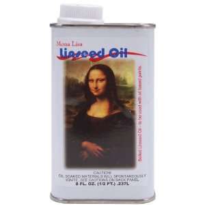 Mona Lisa Linseed Oil 8 Ounces