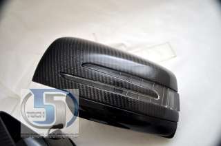 Mercedes LED Mirror Covers W212 2010~2011 Carbon Fiber E550 E63 E250 