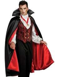 cape. Pants not included. Vampire makeup sold separately.